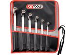 Ks Tools Set Di Chiavi A Doppio Snodo, 6 Pz.8X9-18X19Mm, 517.0310