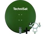 Technisat Satman 850 Plus | Antenna Satellitare Da 85 Cm Con Staffa Lnb Da 40 Mm | Rosso