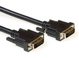 Act Cavo Di Collegamento DVI-D Dual Link Maschio-Maschio 1,8 M 1,8 M Cavo DVI-D DVI-D Nero (AK3830)
