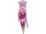 Roth 654014 Kit Scuola A Cono Unicorno - Esagonale, 40 Cm