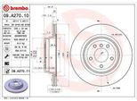 2Xbrembo Disco Freno 09.A270.11 Per Bmw 3 Touring (E91) 3 Sedan (E90) 67Mm