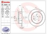 2X Disco Freno Brembo 08.5625.10 Per Toyota Celica (ST20_ AT20_) 65Mm 269Mm