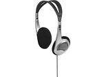Hama HK-229 - KopfhöRer - On-Ear - Kabelgebunden - 3,5 Mm Stecker - Silber (00116806)