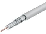 Triax Cavo Coassiale In Pvc A Tripla Schermatura Bobina Da 100 M Bianco Koka 110 A+ SP100