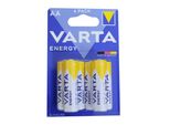Varta Energy Aa Batterie LR6 (6Er Blister)