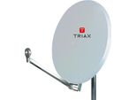 Triax Antenna Parabolica Offset 75 Cm Grigio Chiaro Hit Fesat 75 Lg
