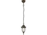 Rabalux 8374 Lampada A Sospensione Per Esterni Milano, E27, Oro, Rotonda, ø165Mm