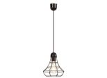 Rabalux 4649 Luce A Sospensione 1 Spot Ramsey, E27, Nero, Rotondo, Industriale, ø200Mm