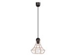 Rabalux 4650 Lampada A Sospensione 1 Spot Ramsey, E27, Rame, Rotonda, Industriale, ø200Mm