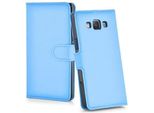 Cadorabo Custodia Per Samsung Galaxy A7 2015 Custodia Protettiva In Blu Custodia Per Cellulare Cover Chiusura Magnetica