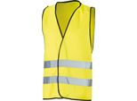Gilet Di Segnalazione In Poliestere Giallo Neon Taglia Universale