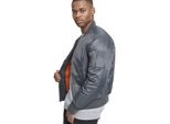 Bunda Urban Classics Giacca Bomber Basic Grigio Freddo - Xxl