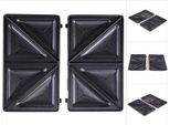 2 Piastre Triangolari Croque Per Waffle Tefal Xa800212