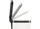 Hailo 0622-230 Separatore Di Rifiuti A Pedale Hailo ÖKo Duo Plus M, 2X9 L, Bianco