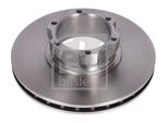 2X Disco Freno Febi Bilstein 07511 Anteriore Adatto Per MERCEDES-BENZ Vario Ribaltabile