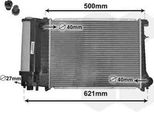 Radiatore Acqua Van Wezel Per Bmw 3 E30 E36 + Touring Cabrio Coupe 5 + Touring