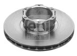 2X Disco Freno Febi Bilstein 09678 Anteriore Adatto Per MERCEDES-BENZ Vario Ribaltabile