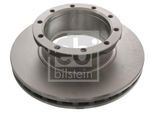 2X Disco Freno Febi Bilstein 18653 Anteriore Posteriore Per Setra Serie 300 131Mm