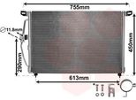 Van Wezel 37005228 Condensatore Climatizzatore Condensatore Climatizzatore Per Opel Omega B Berlina (V94)