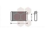 Van Wezel Scambiatore Di Calore Riscaldatore Interno 37006116 Per Opel Senator B (V88)