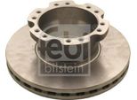 2X Disco Freno Posteriore Febi Bilstein 29157 Per Daf Lf 45 Lf 55 119Mm 18 0Kg