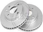 2X Disco Freno A.B.S. 15981 Per Ford Fiesta Mk4 Hatchback (Jas Jbs) Ka (Rb_)