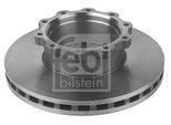 2X Febi Bilstein Disco Freno 11190 Anteriore Per Volvo 7700 8500 8700 9700 9900 B12