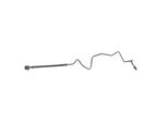 Tubo Freno Posteriore Destro Su Pinza Freno Metzger Per Vw Golf Iv