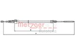 Cavo Freno A Mano Metzger 10.7137 Posteriore Sinistro Posteriore Destro Sinistro 1641/1132Mm