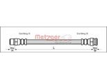 Tubo Freno 283Mm Metzger Per Vw Golf Ii