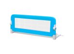 Vidaxl Sponda Letto Di Sicurezza Per Bambini 102X42 Cm Blu