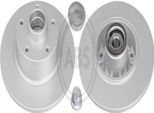 2X Disco Freno A.B.S. 18140C Per Renault Megane Iii Grandtour (KZ0/1) 86 2Mm