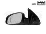 Van Wezel 3768827 Specchietto Esterno Specchietto Laterale Sinistro Per Opel Vectra C Caravan (Z02) Asferico Riscaldato Con Memoria Primerizzato