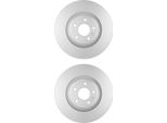 2X Hella 8DD 355 125-171 Disco Freno, Asse Anteriore