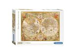 Clementoni - Puzzle 2000 ElementóW Mapy StarożYtnośCi - Oryginalny Produkt