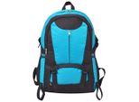 Vidaxl Zaino Da Trekking 40 L Nero E Blu