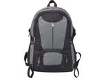 Vidaxl Zaino Da Trekking 40 L Nero E Grigio