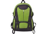 Vidaxl Zaino Da Trekking 40 L Nero E Verde