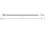 Tubo Freno 320Mm Metzger Per Bmw 5 Touring