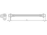 Tubo Freno 278Mm Metzger Per Outlander Ii