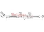 Tubo Freno 669Mm Metzger Per Kia Sorento I