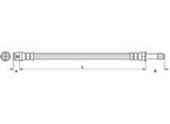 Tubo Freno 423Mm Metzger Per Audi A6 C7