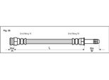 Tubo Freno Anteriore Metzger Per Ford Galaxy Seat Alhambra Vw Sharan