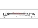 Tubo Freno Posteriore Metzger Per Ford Galaxy Seat Alhambra Vw Sharan