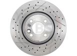 2X Disco Freno A.B.S. 18298 Per Mini Per Hatchback (R56) Per Clubman (R55)
