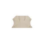 Piastra Terminale 56X1,5X33,5Mm - Piastra Terminale/Divisoria Per Morsettiera Wap 2.5-10