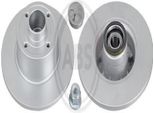 2X Disco Freno A.B.S. 17542C Per Renault Clio Iii Hatchback (BR0/1 CR0/1)