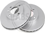 2X Disco Freno A.B.S. 15704 Per Vw Golf Ii (19E 1G1) Golf Iii (1H1) Gol Iii