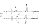 Cavo Freno A Mano Metzger Per Opel Mokka / Mokka X (J13) Posteriore 11.5778