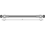 Tubo Freno 428Mm Metzger Per Mercedes E-KLASSE Modello T